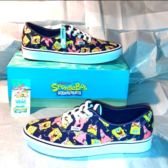 Vans Other - Vans SpongeBob Aloha Sneakers Men 10.5 = Women 12